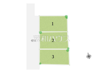 調布市布田2丁目　全3区画　宅地分譲物件画像