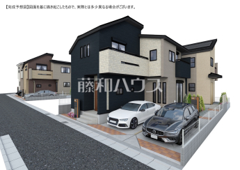 練馬区下石神井5丁目　全5棟　新築分譲住宅物件画像
