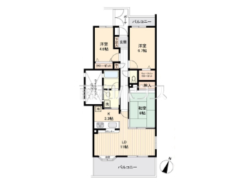 ヴィルヌーブみずほ台物件画像