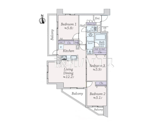 ライオンズガーデン調布多摩川物件画像