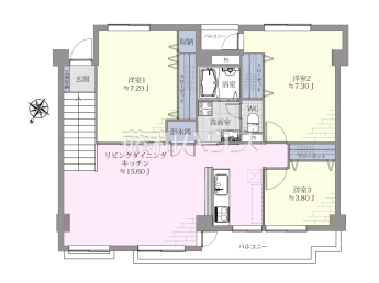 浄水グランドコーポ物件画像