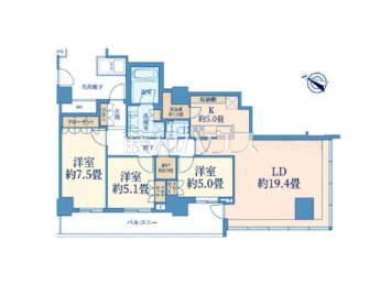 プラウドタワー石神井公園物件画像