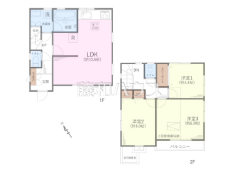 府中市本町2丁目　中古戸建て物件画像