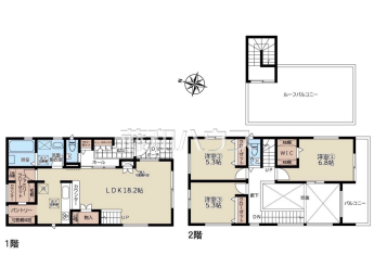 志木市中宗岡2丁目　中古戸建て物件画像
