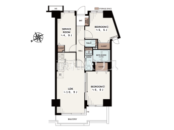 コスモ鶴瀬ステーションスクエア物件画像