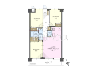 ホルトハイム花畑２物件画像