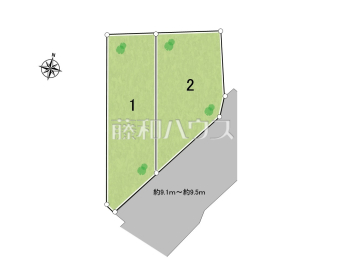 糟屋郡志免町片峰4丁目　全2棟　新築分譲住宅物件画像