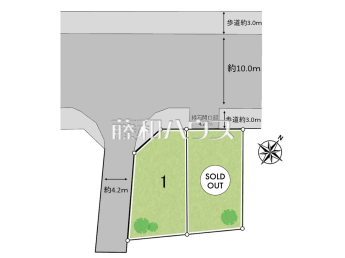 所沢市大字上安松　全2区画　宅地分譲物件画像