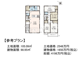 富士見市上沢3丁目　全1区画　建築条件付売地物件画像
