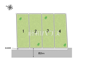 東村山市野口町2丁目　全4区画　宅地分譲物件画像