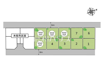 立川市西砂町6丁目　全10区画　宅地分譲物件画像