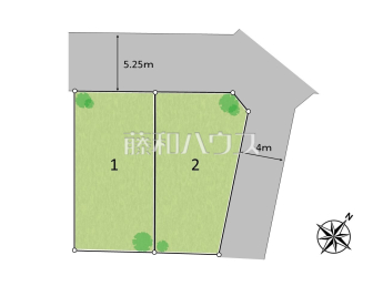 立川市栄町3丁目　全2区画　宅地分譲物件画像