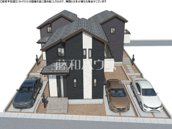 日野市落川　全3棟　新築分譲住宅物件画像