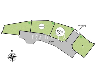 稲城市若葉台1丁目　全4棟　新築分譲住宅物件画像