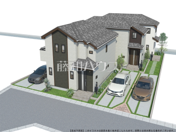 昭島市福島町2丁目　全3棟　新築分譲住宅物件画像