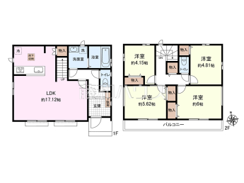 武蔵村山市大南3丁目　全1棟　新築分譲住宅物件画像
