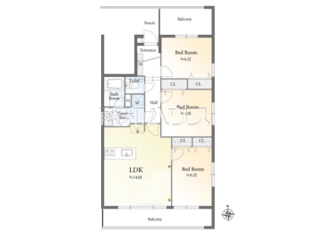 メゾンモンティチェロ弦巻物件画像