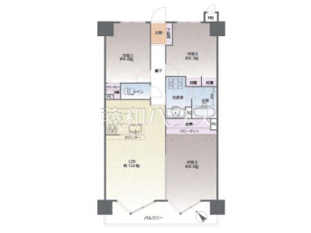 三愛シティライフ香椎物件画像