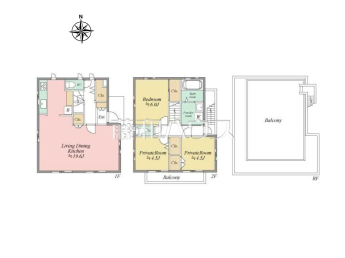 府中市北山町2丁目　中古戸建て物件画像