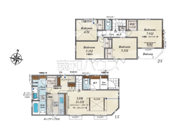 練馬区大泉学園町8丁目　全1棟　新築分譲住宅物件画像