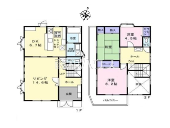 東村山市萩山町4丁目　中古戸建て物件画像