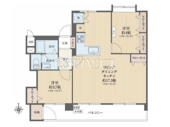 多摩川住宅ト－3号棟物件画像