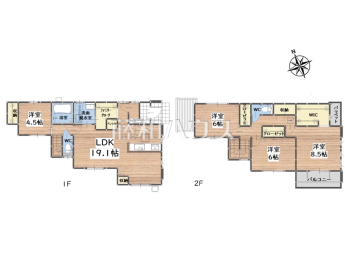 糟屋郡志免町志免1丁目　全1棟　新築分譲住宅物件画像