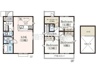 東久留米市弥生1丁目　全1棟　新築分譲住宅物件画像
