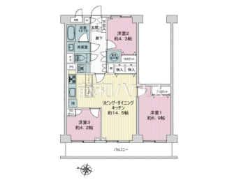 ライオンズマンション下赤塚物件画像