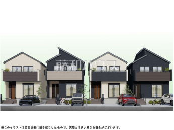 日野市落川　全6棟　新築分譲住宅物件画像
