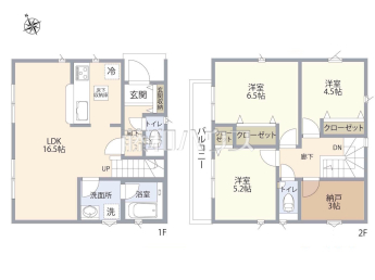 立川市砂川町2丁目　全1棟　新築分譲住宅物件画像