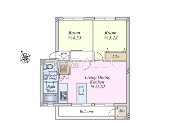 多摩川住宅ハ-14号棟物件画像