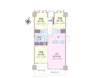 グラン・ドムール周船寺物件画像