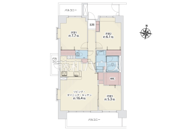 野村ステイツ瓢箪山ファーストプレイス物件画像