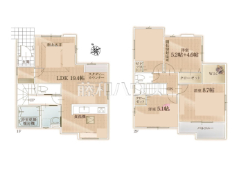 志木市柏町1丁目　全1棟　新築分譲住宅物件画像
