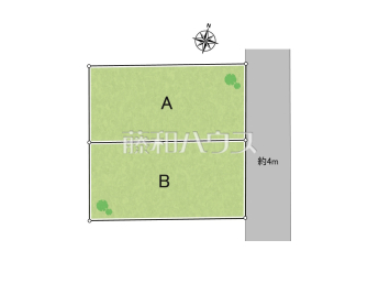 国分寺市西町2丁目　全2区画　宅地分譲物件画像