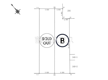 春日井市鳥居松町4丁目　全2区画／B号地　宅地分譲物件画像