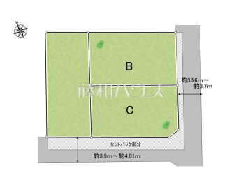 武蔵野市吉祥寺北町5丁目　全2区画　建築条件付き売地物件画像