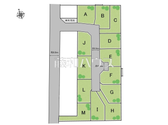 国分寺市北町5丁目　全13区画　宅地分譲物件画像