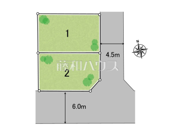 昭島市宮沢町2丁目　全2棟　新築分譲住宅物件画像