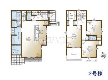 小牧市大字北外山　全2棟／2号棟　新築分譲住宅物件画像