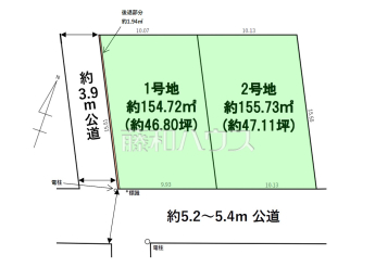 福岡市南区野多目5丁目　全2区画　宅地分譲物件画像