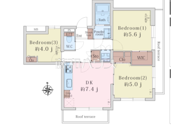 タウンハイツ砧物件画像