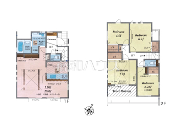 富士見市渡戸3丁目　全1棟　新築分譲住宅物件画像
