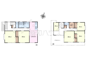 八王子市長沼町　中古戸建物件画像