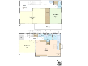 新座市野寺1丁目　中古戸建て物件画像