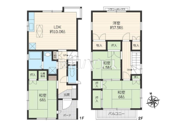所沢市東新井町　中古戸建物件画像