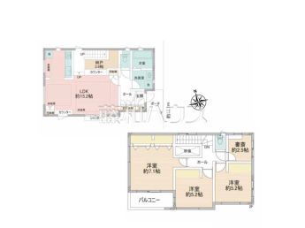 東久留米市八幡町3丁目　中古戸建て物件画像