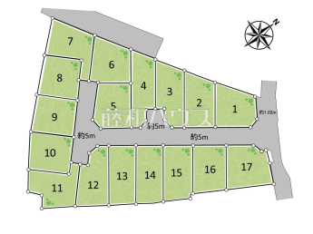 八王子市小宮町　全17区画　建築条件付売地物件画像