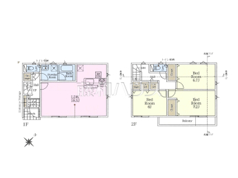 八王子市中野町　全1棟　新築分譲住宅物件画像